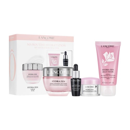 Lancome兰蔻限量套装 水份缘舒缓面霜50ml+精华7ml+面霜15ml+面膜（化妆品）50ml
